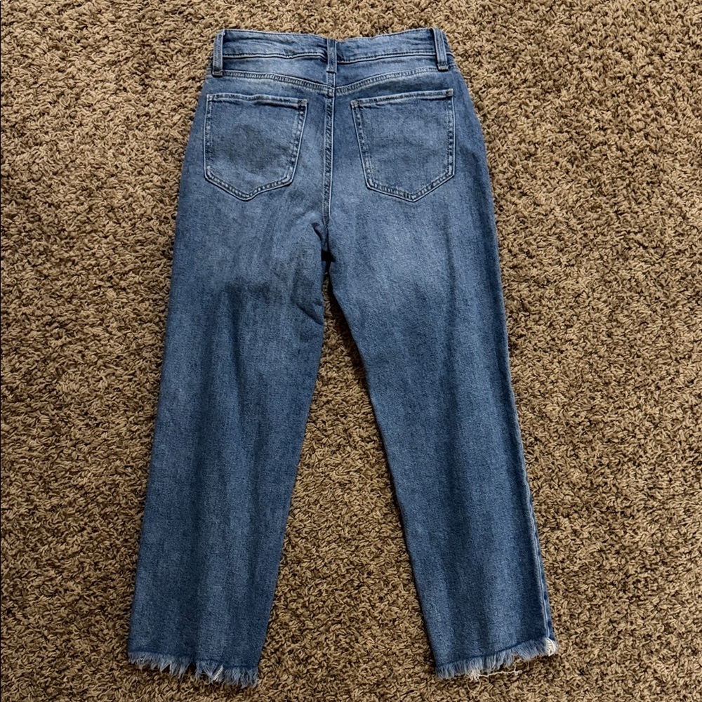 SO High Rise Distressed Blue Jeans - Picture 2 of 6